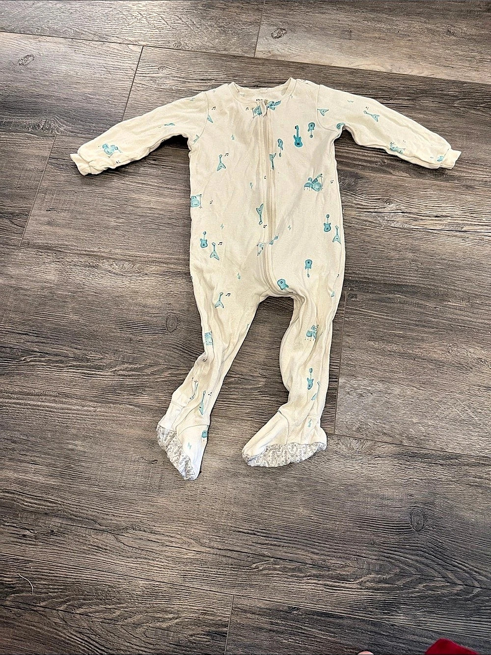 Pekkle Organic Cotton Footie Baby 24M